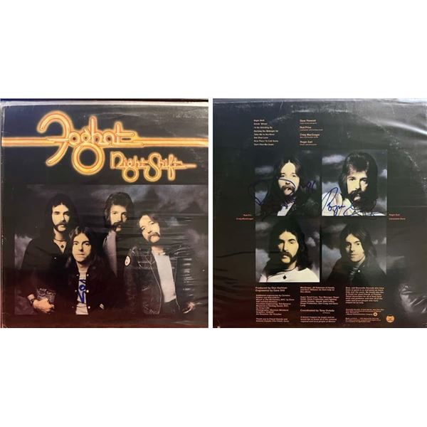 Foghat signed Night Shift album