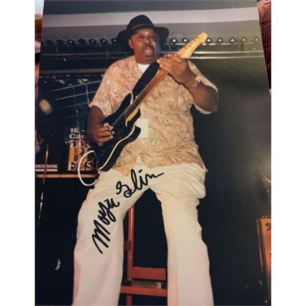 Magic Slim signed 8x10 photo