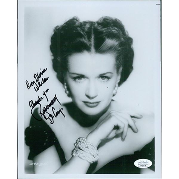 Yankee Doodle Dandy Rosemary DeCamp Signed 8x10 Glossy Photo JSA Authenticated
