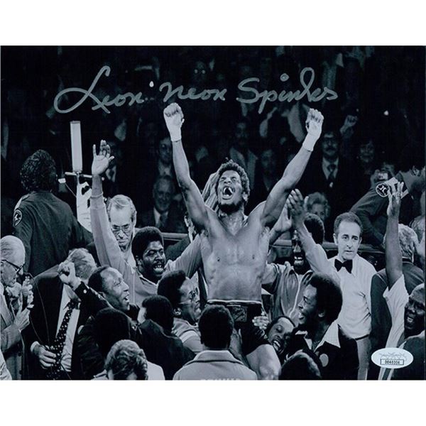 Leon Spinks Signed Photo