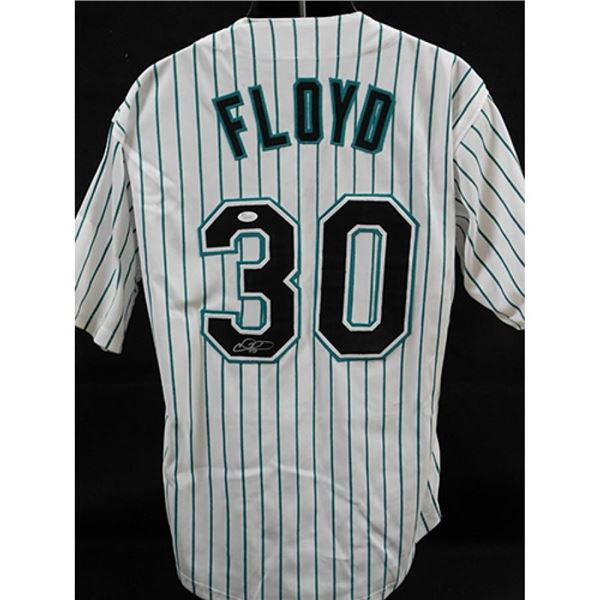 Florida Marlins Cliff Floyd Signed Jersey