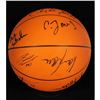 Image 2 : Portland Trail Blazers 1986-87 Team Signed Basketball Beckett Authenticated BAS