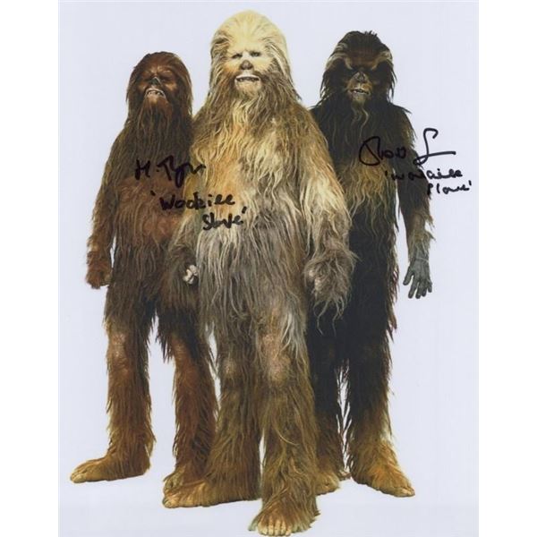 Star Wars Wookies Signed Photo