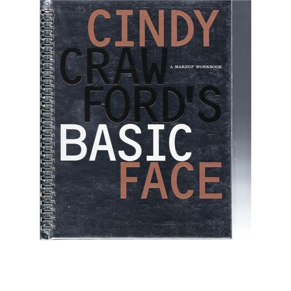 Supermodel Cindy Crawford signed book