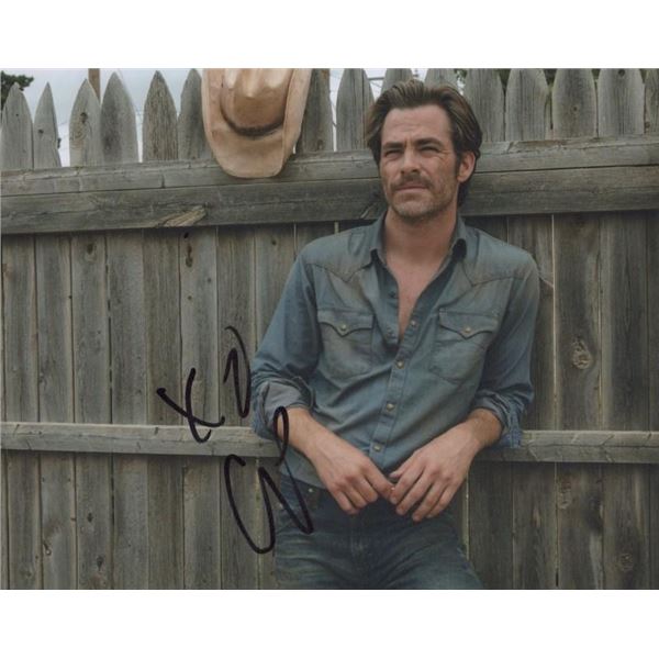 Star Trek Chris Pine Signed Photo