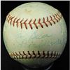 Image 1 : New York Yankees 1957 Team Signed Reach American League Baseball JSA Authentic