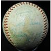 Image 5 : New York Yankees 1957 Team Signed Reach American League Baseball JSA Authentic