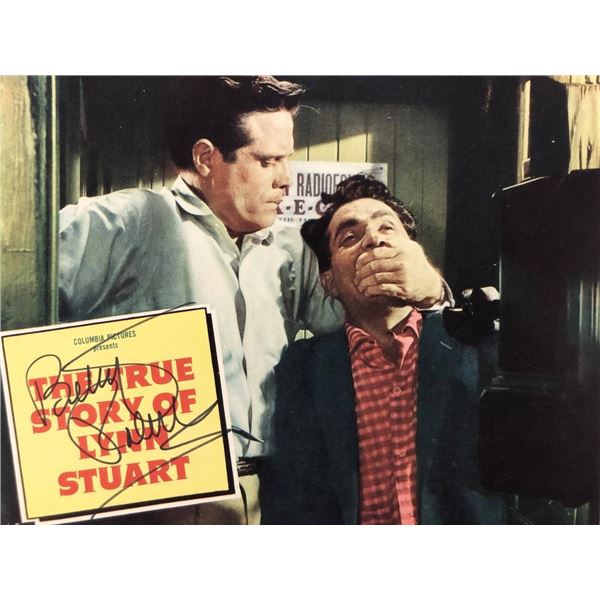 The True Story of Lynn Stuart signed lobby card