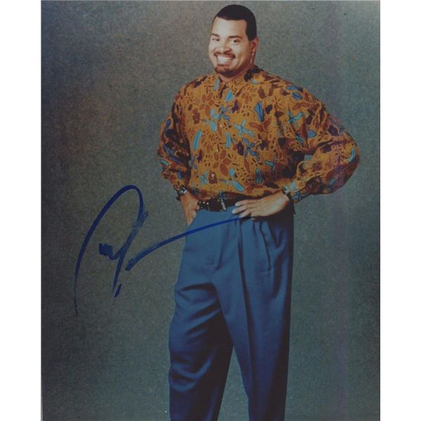 Good Burger Sinbad signed photo