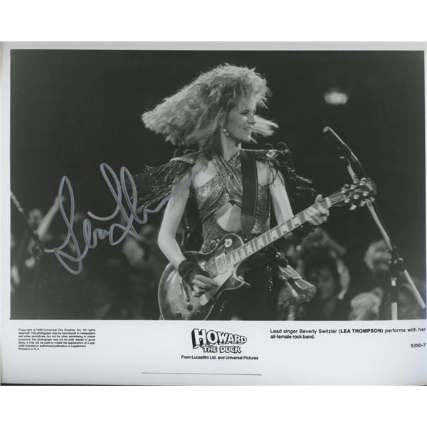 Howard The Duck Lea Thompson signed movie photo