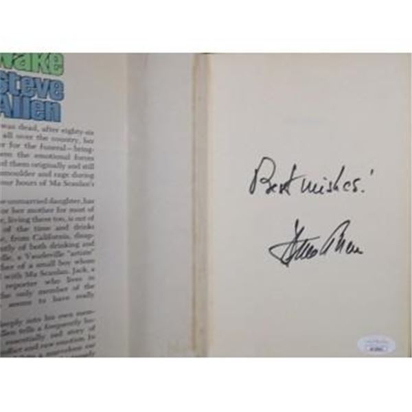 Late Night Host Steve Allen Signed Hardcover First Edition Book JSA Authenticated