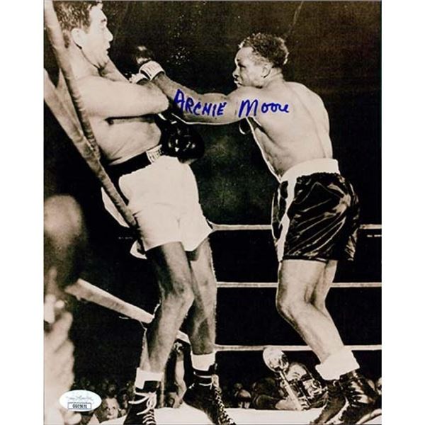 Archie Moore Signed 8x10 Matte Photo