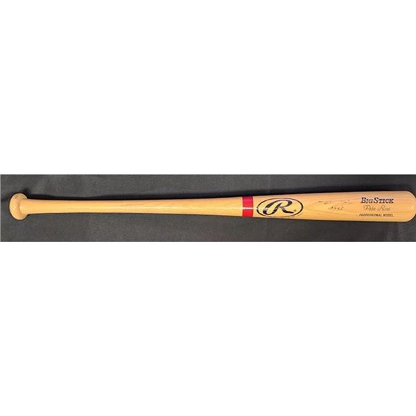Cincinnati Reds Pete Rose Signed  Bat JSA Light Signature