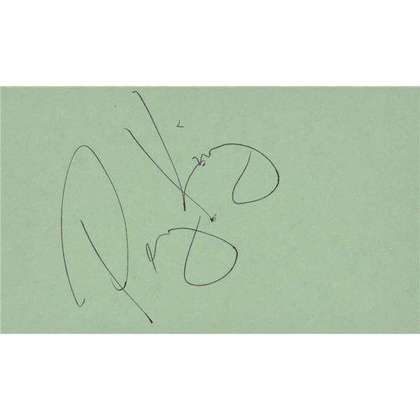 The Lords of Flatbush Perry King signature cut