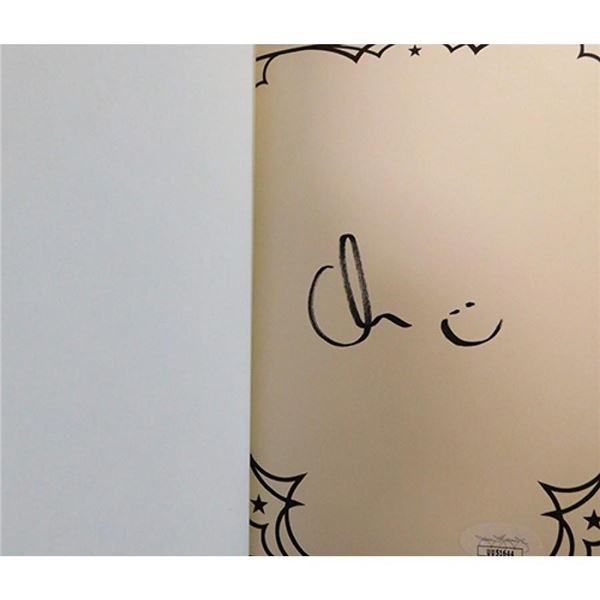 Chris Colfer Signed A Tale of Sorcery 1st Edition Hardcover Book Magic JSA Auth