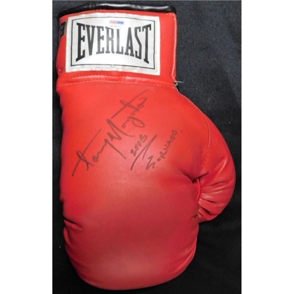 Antonio Margarito Signed Red Everlast Boxing Glove