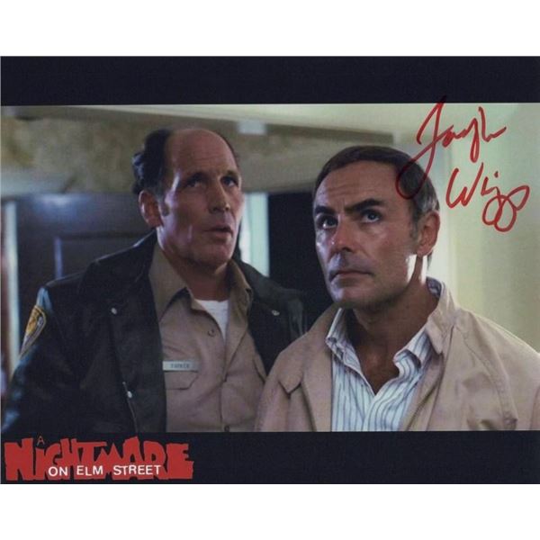 A Nightmare On Elm Street Joseph Whipp Signed Photo