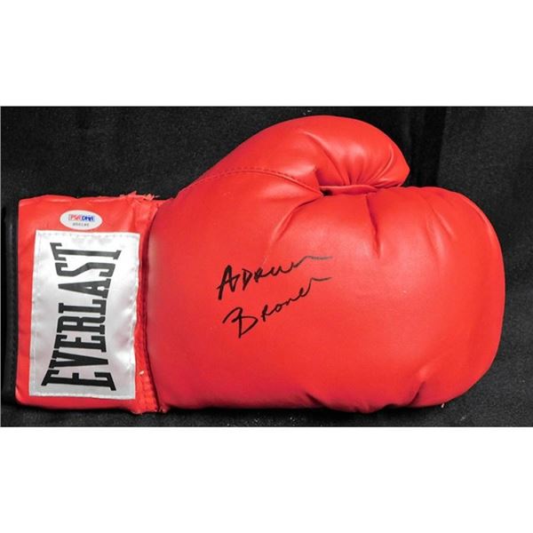 Adrien Broner Signed Red Everlast Boxing Glove