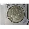 Image 2 : 1891-P XF + MORGAN DOLLAR