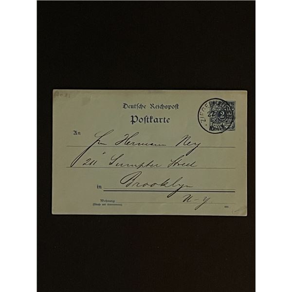 1900 German Stamped Letter