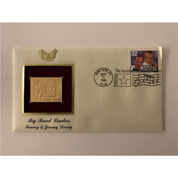 Tommy & Jimmy Dorsey - First Day Cover - New York - 1996