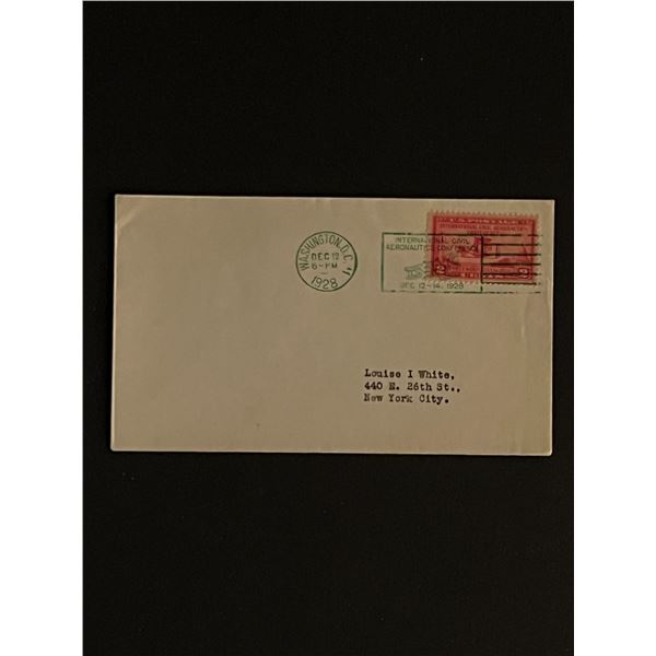 1928 Green Stamped US First Day Cover