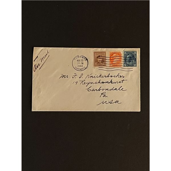 1944 Canada First Day Cover