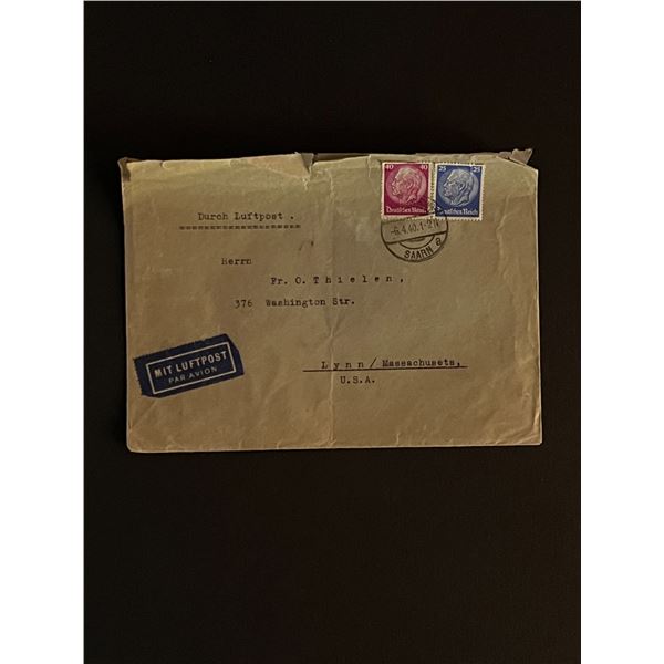 1940 German Reich First Day Cover