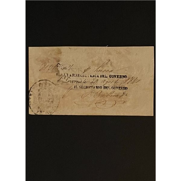 Vintage Stamped Note
