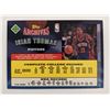 Image 1 : Isiah Thomas Detroit Pistons Topps Basketball Card