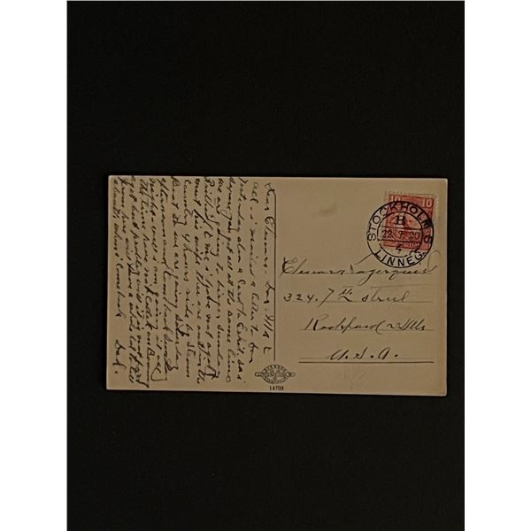 1920 Stockholm Postcard