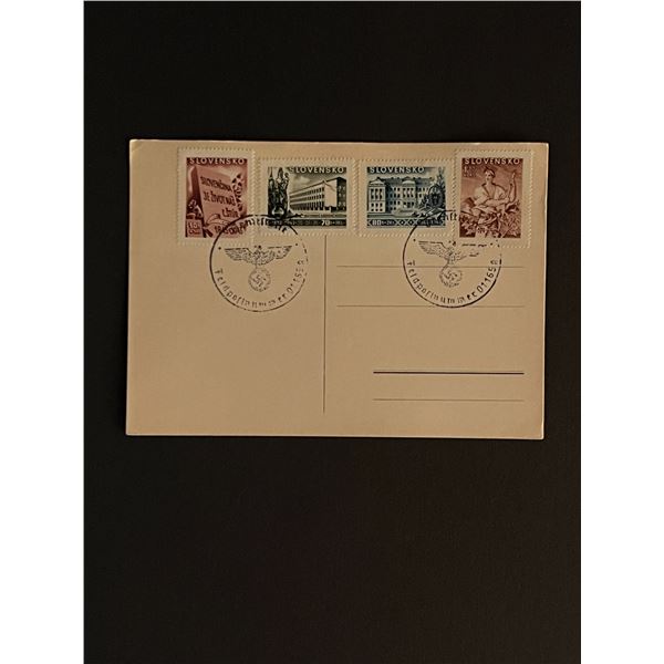 Vintage Slovakia First Day Cover
