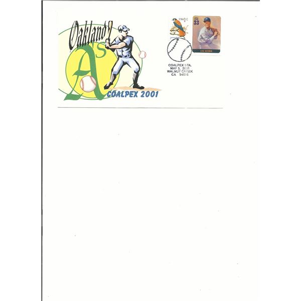 Oakland Athletics - Coalpex 2001 - First Day Cover - Walnut Creek, CA.