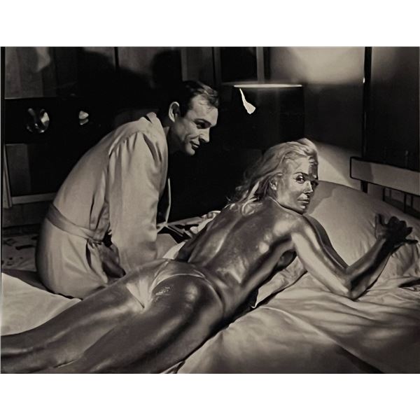 Sean Connery Goldfinger James Bond 007 Unsigned Photo