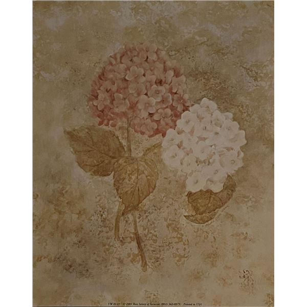 Vintage Floral Art Print