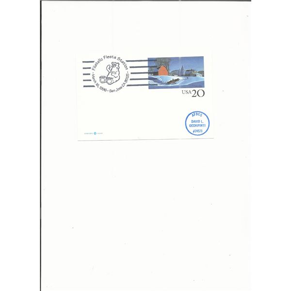 Filatelic Fiesta Station - First Day Cover - San Jose - 1996