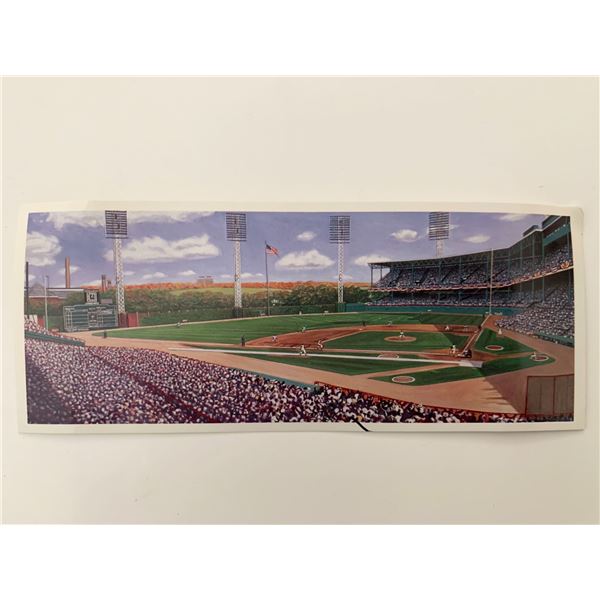 Baseball Field Card