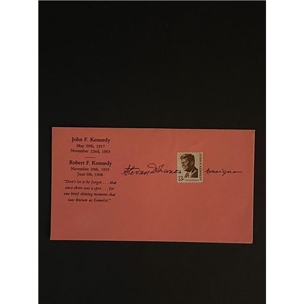 John F Kennedy 13 Cent Stamped Envelope