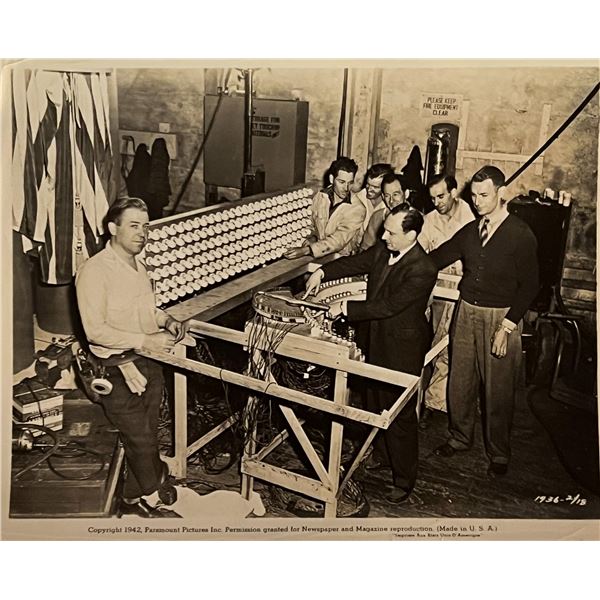 1942 Paramount Pictures Behind the Scenes Photo