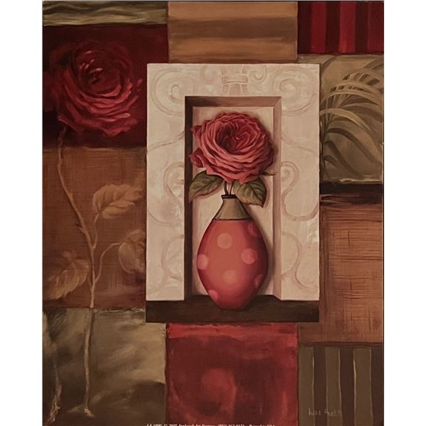 Rose Floral Art Print