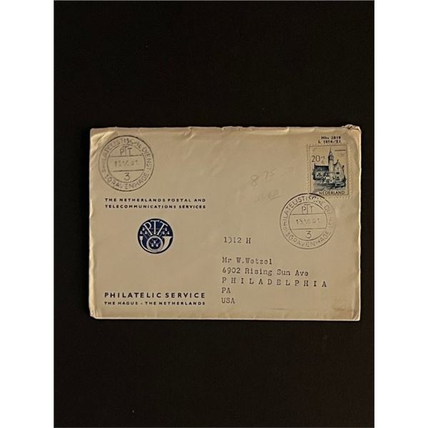 1951 Netherlands First Day Cover