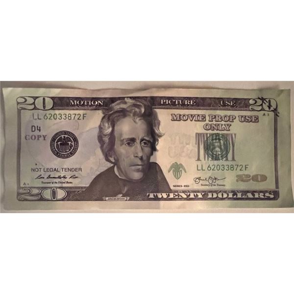 Movie prop currency