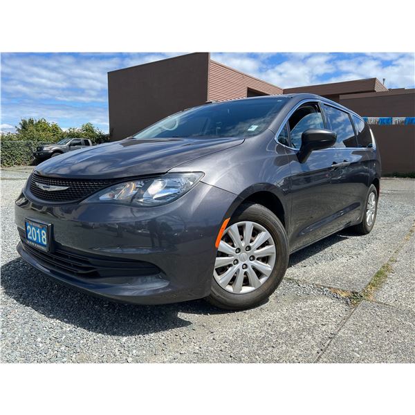 "REMOTE SALE" - 2018 CHRYSLER PACIFICA GREY 139734 KMS - 148412-3