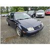 Image 6 : DUNCAN - 2000 VOLKSWAGEN JETTA BLUE 235824 KMS - 070888-1