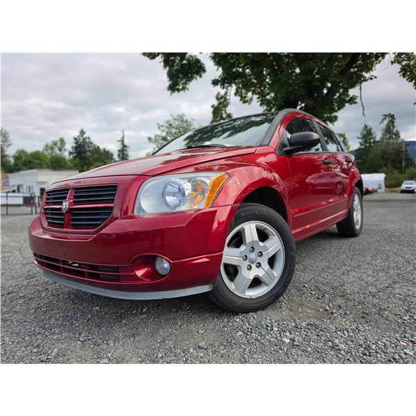 DUNCAN - 2008 DODGE CALIBER RED 173251 KMS - 576275-1