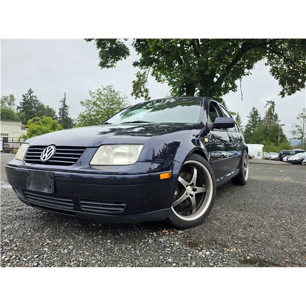 DUNCAN - 2000 VOLKSWAGEN JETTA BLUE 235824 KMS - 070888-1