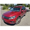Image 2 : DUNCAN - 2016 VOLKSWAGEN TIGUAN RED 195475 KMS - 002765-3