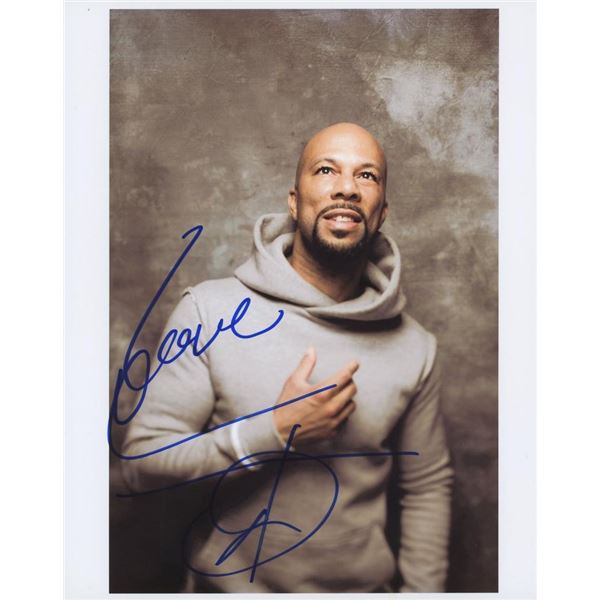 Rapper Common signed photo