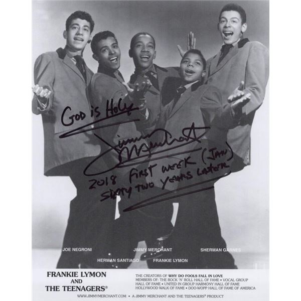 Jimmy Merchant Signed Photo