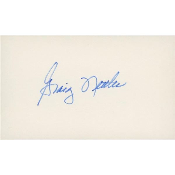 NY Yankees Craig Nettles original signature